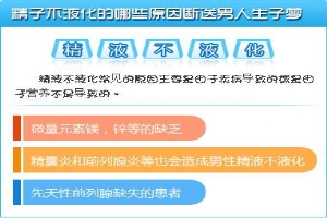 精子不液化是什么样子？哪些原因是罪魁祸***？